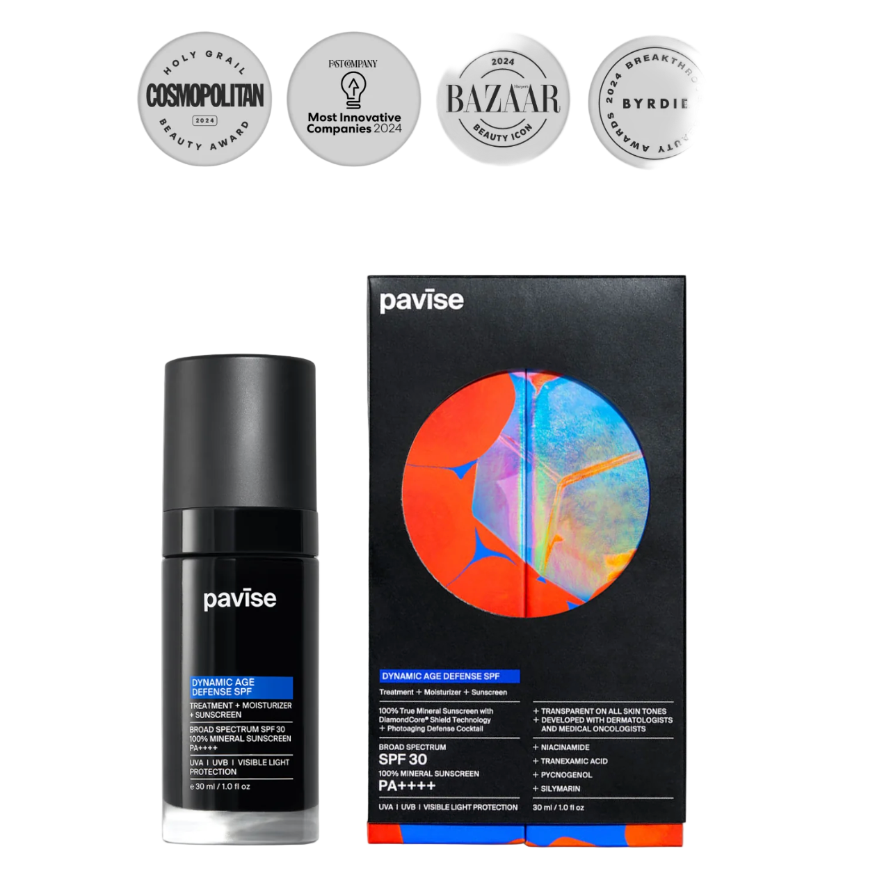 Pavise Dynamic Age Defense Sunscreen