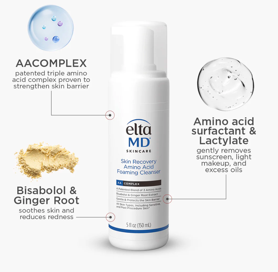EltaMD Skin Recovery Amino Acid Foaming Cleanser