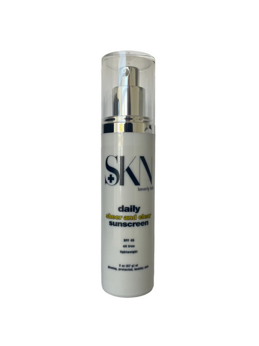 SKN Daily Sheer and Clear Sunscreen