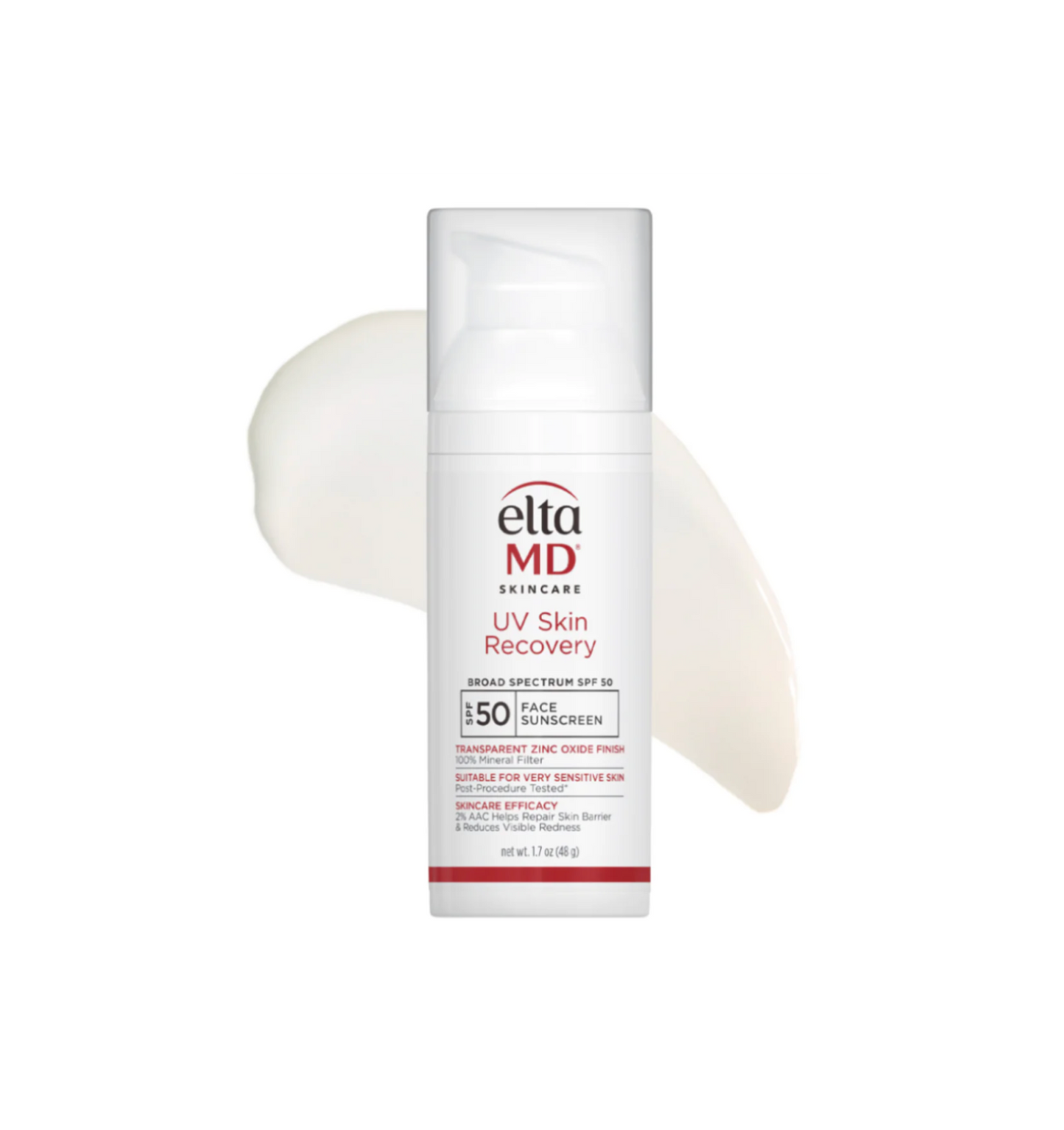 EltaMD UV Skin Recovery Broad Spectrum SPF 50 Face Sunscreen