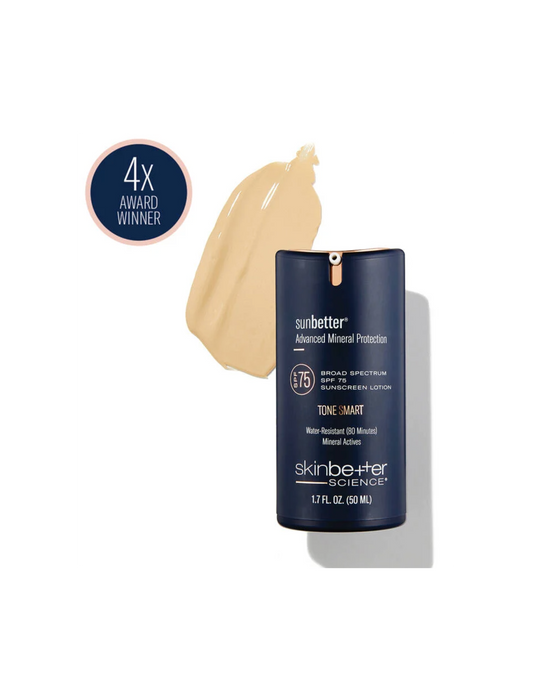 Skinbetter Science Sunbetter TONE SMART SPF 75 Sunscreen Lotion